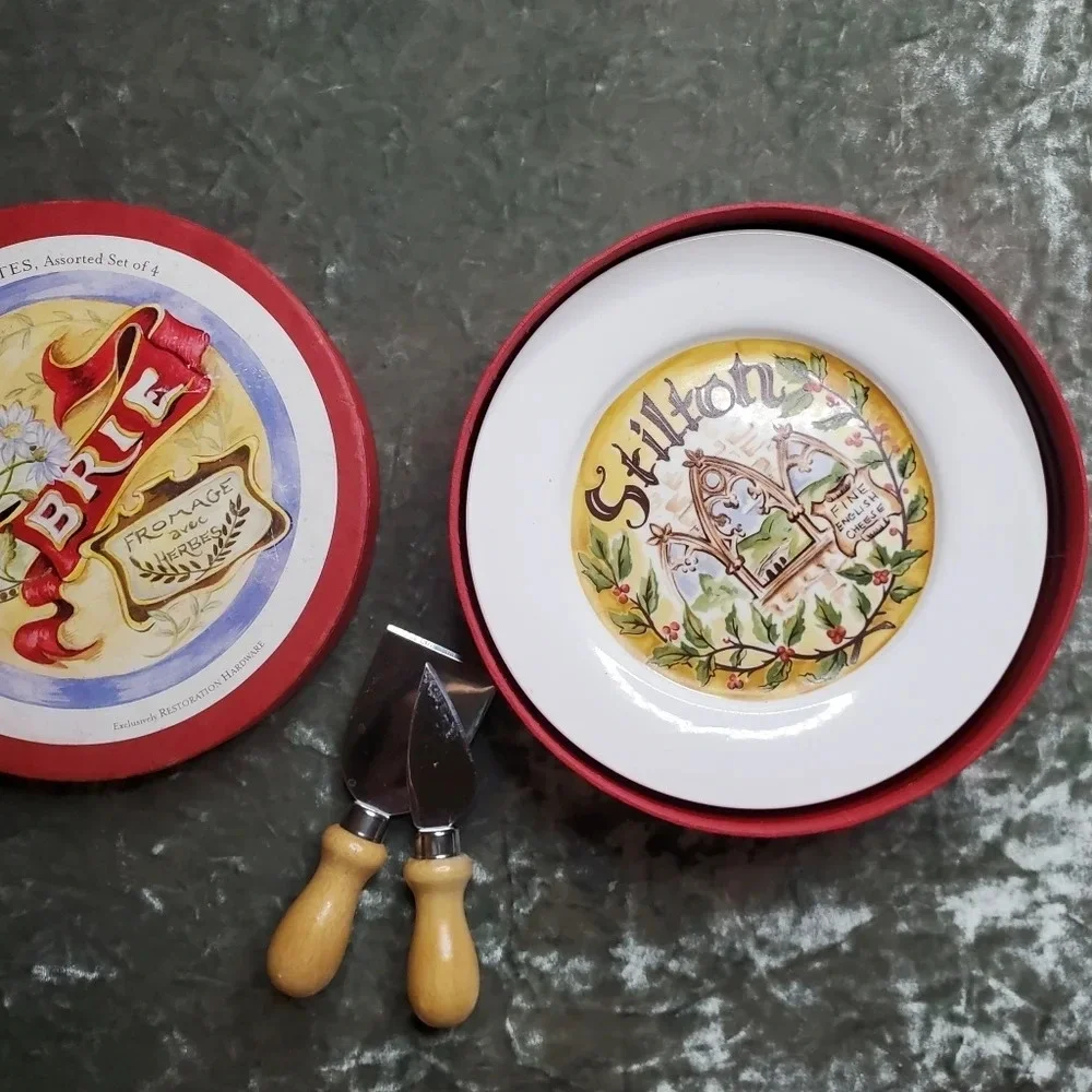 Restoration Hardware Brie Plates